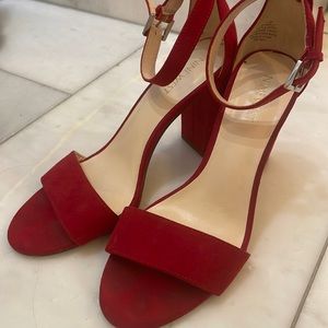 Red “nine west” heels